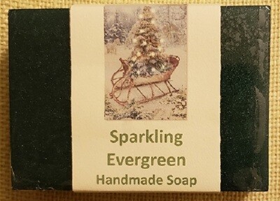 Handmade Soap - Sparkling Evergreen