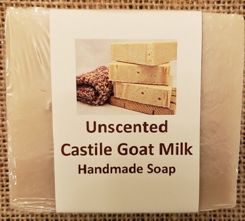 Unscented Castile with Goats Milk