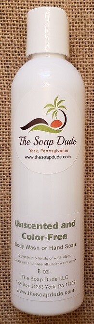 Liquid Soap - Unscented and Color Free
