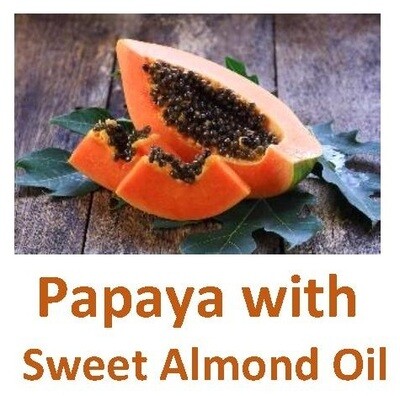 Papaya with Sweet Almond Oil