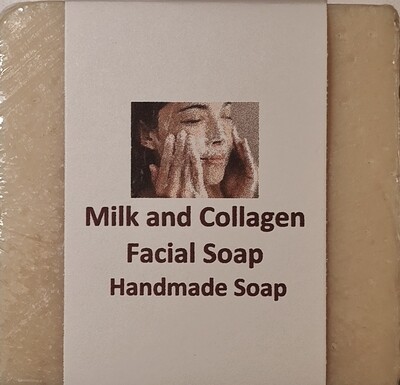 Milk & Collagen Facial Soap