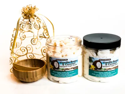 Body Scrub: Creamy, Whipped Sugar