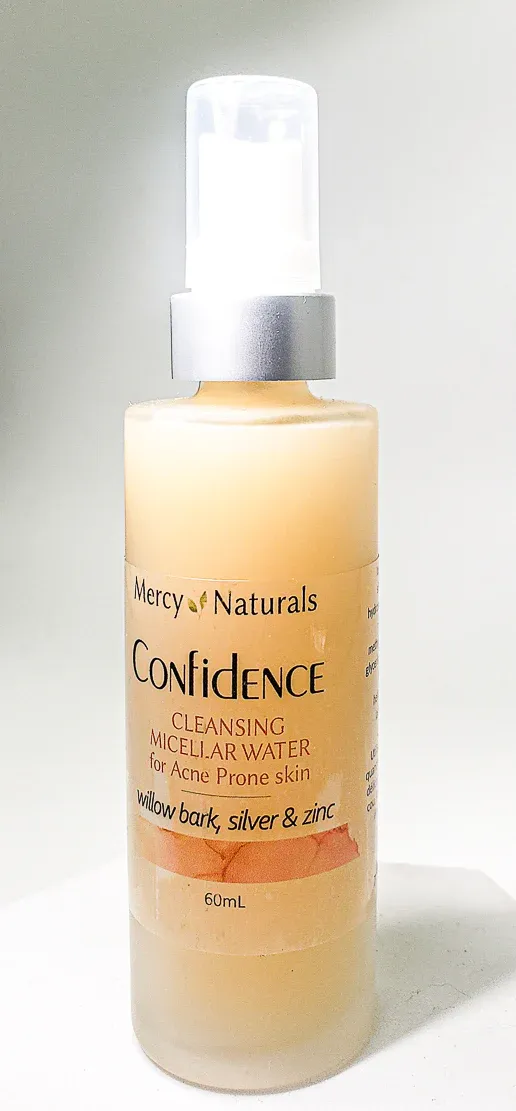 All Natural Confidence: Willow Bark and Zinc Anti Acne Micellar water