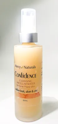 All Natural Confidence: Willow Bark and Zinc Anti Acne Micellar water