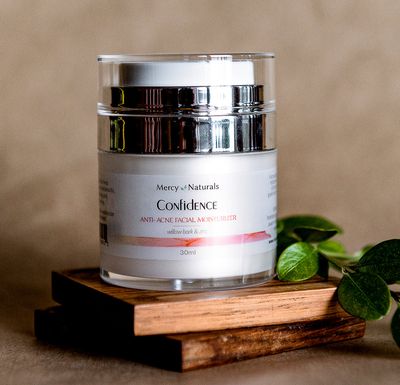 All Natural Confidence: Acne prone skin Moisturizer