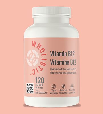 Vitamin B12 - 120 lozenges (Wholistic)