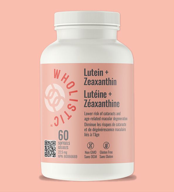 Lutein + Zeaxanthin - 60 softgels (Wholistic)
