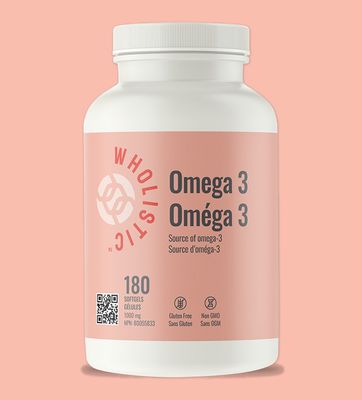 Omega-3 - 180 softgels (Wholistic)