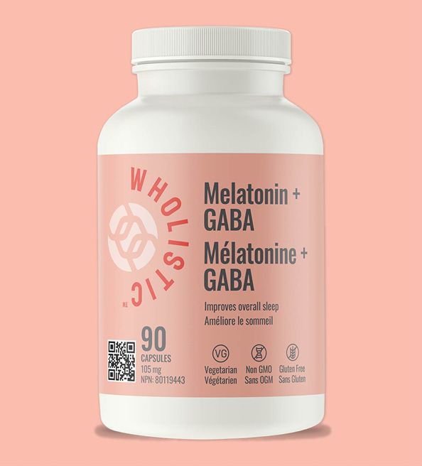 Melatonin + GABA - 90 caps (Wholistic)