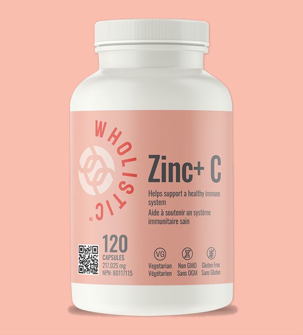 Zinc + C - 120caps (Wholistic)