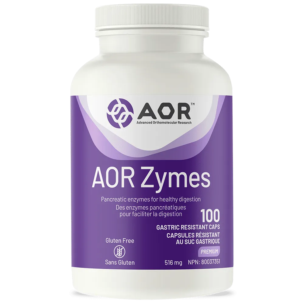 AOR Zymes - 100 Capsules