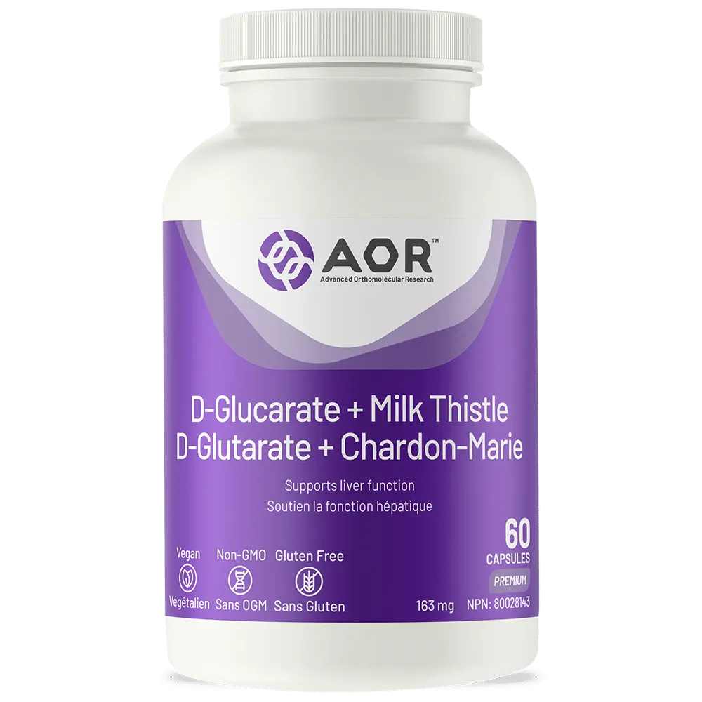 D-Glucarate + Milk Thistle 60caps