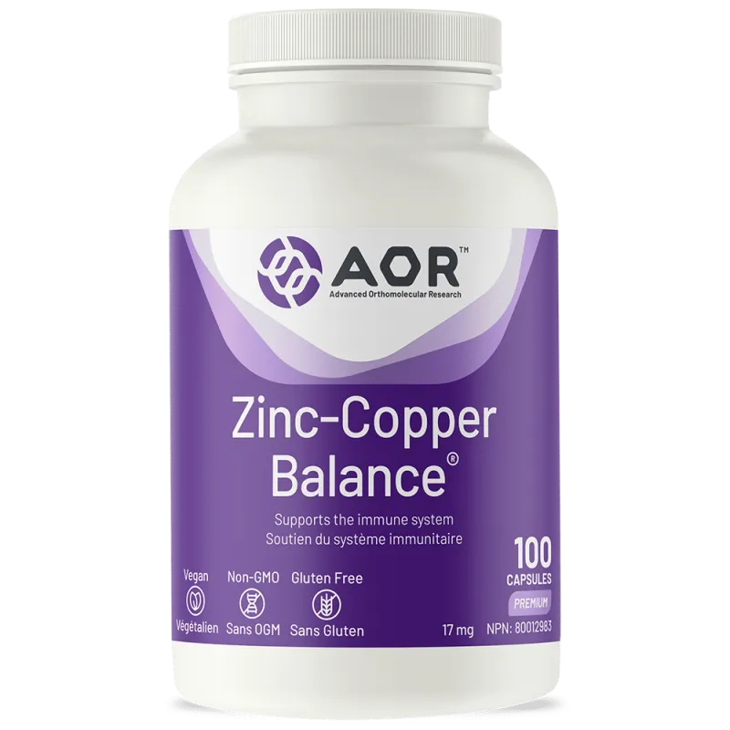 Zinc-Copper Balance - 100 Capsules