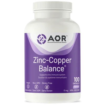 Zinc-Copper Balance - 100 Capsules