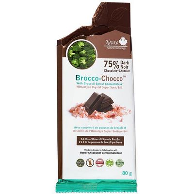 Brocco-Chocco® - The Word's Healthiest Organic Chocolate Bars 12 bars