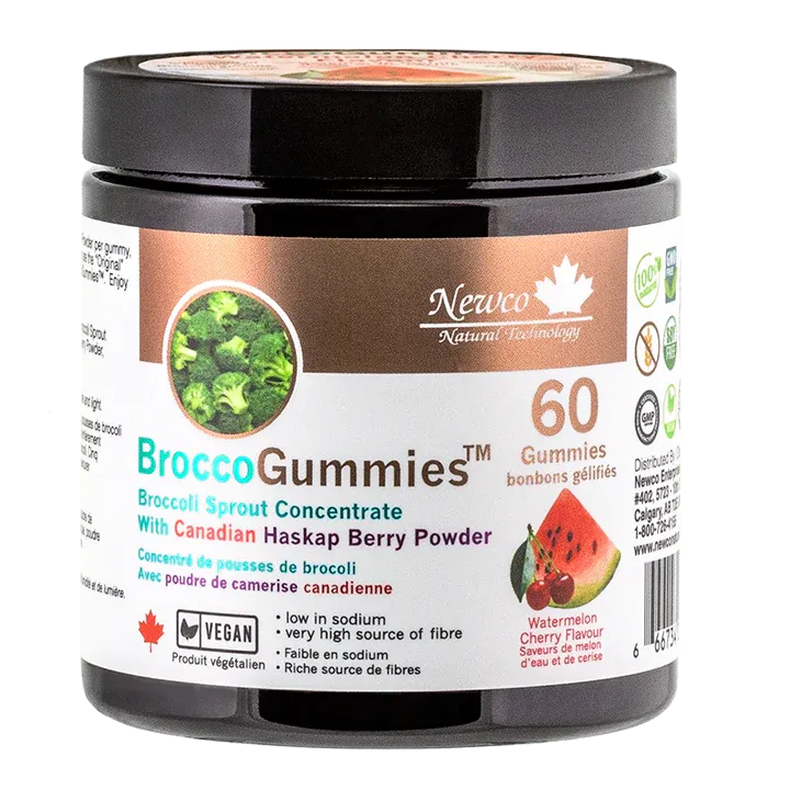 BroccoGummies™ - Watermelon Cherry 60 Gummies