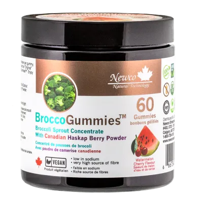 BroccoGummies™ - Watermelon Cherry 60 Gummies