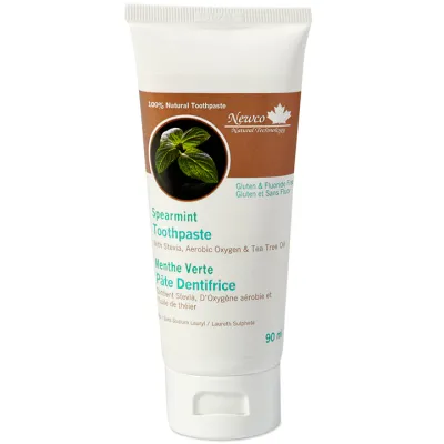 Spearmint Fluoride Free Adult Toothpaste 90ml