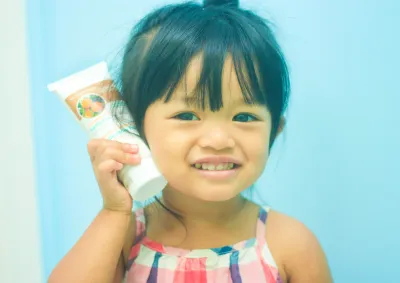 Orange Cream Fluoride Free Kids Toothpaste 90ml
