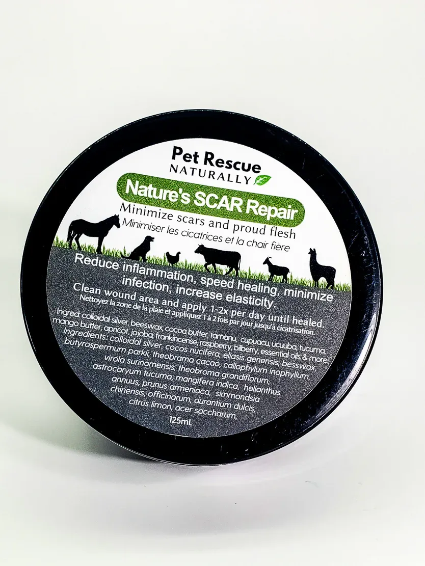 Pet Rescue: Nature's Scar Repair for proud flesh and more
