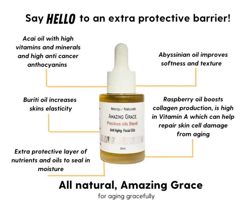 All Natural Amazing Grace Precious Facial Oil
