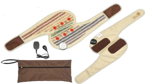 Chakra Knee, Ankle, Elbow Wrap with Crystal Technology, Far Infrared, Heated & Negative Ion Generating