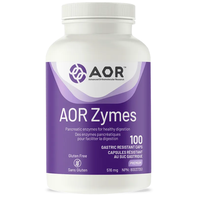 AOR Zymes - 100 Capsules