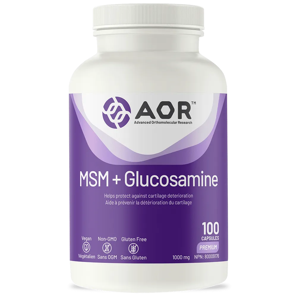 MSM + Glucosamine 100caps