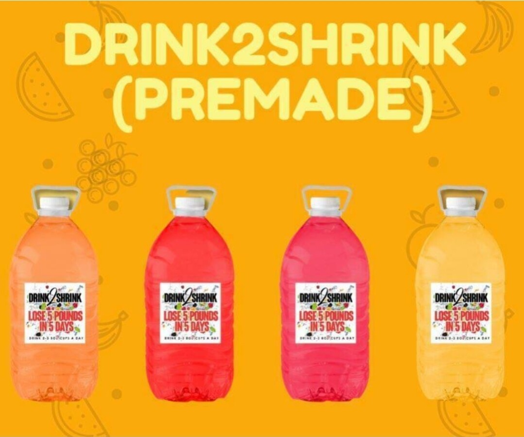 Carson&#39;s Drink2Shrink Formula, 1 week supply (Pre-made) 1 Gallon