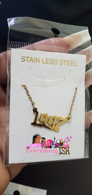 Birth Year Necklaces (1994-2000)