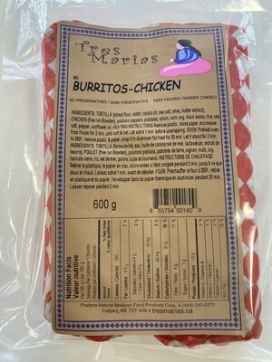Burritos Chicken - Medium Spicy  2 pc 600 g