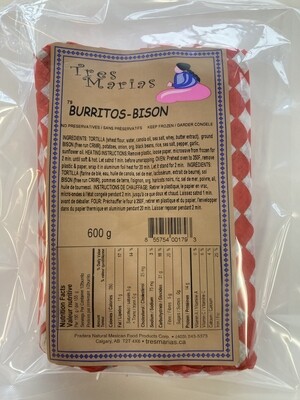 Burritos Bison - Mild  2 pc 600 g