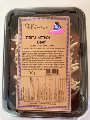 Torta Azteca Beef-Medium Spicy 900 g