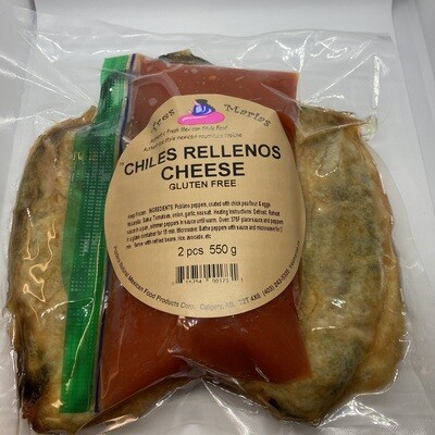 Chiles Rellenos - Cheese Medium Spicy2 pcs  550 g