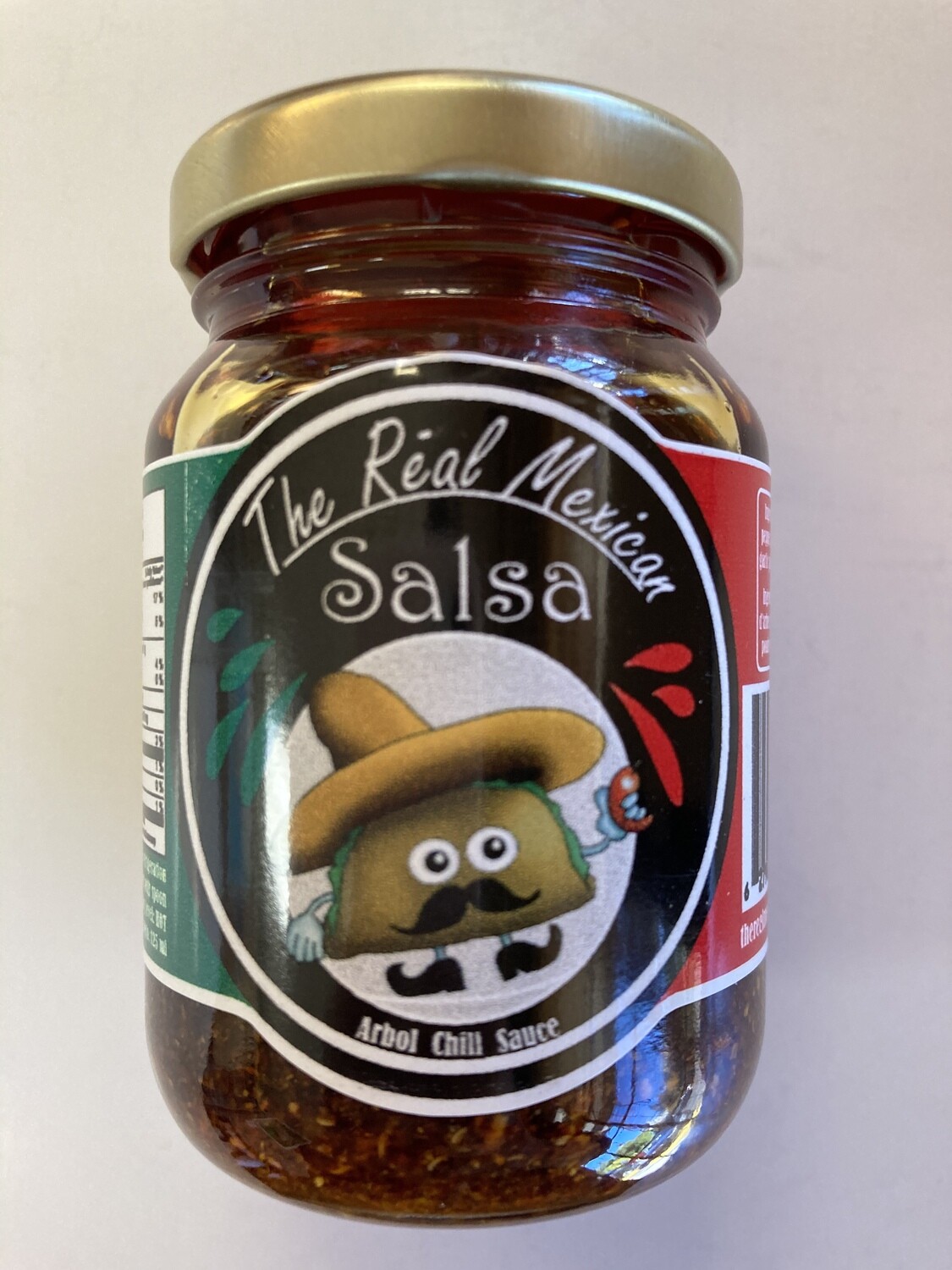 The Real Mexican Arbol Chili Sauce 125 g
