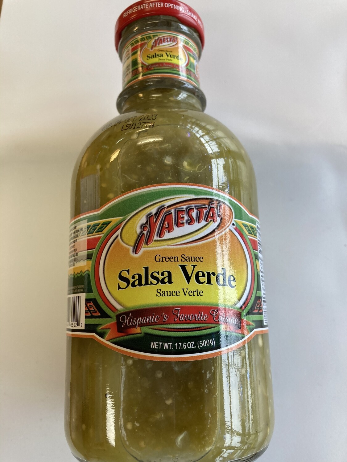 Yaesta Salsa Verde - Medium Spicy
500 g