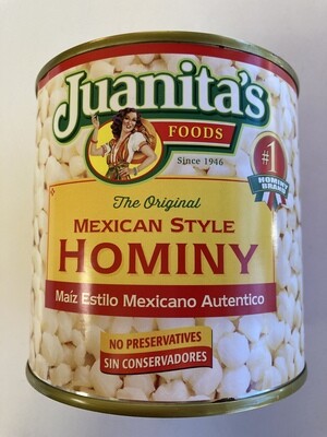 Juanita&#39;s Hominy 25 oz