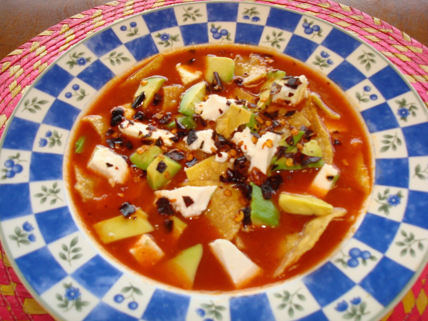 Tortilla Soup with Chicken