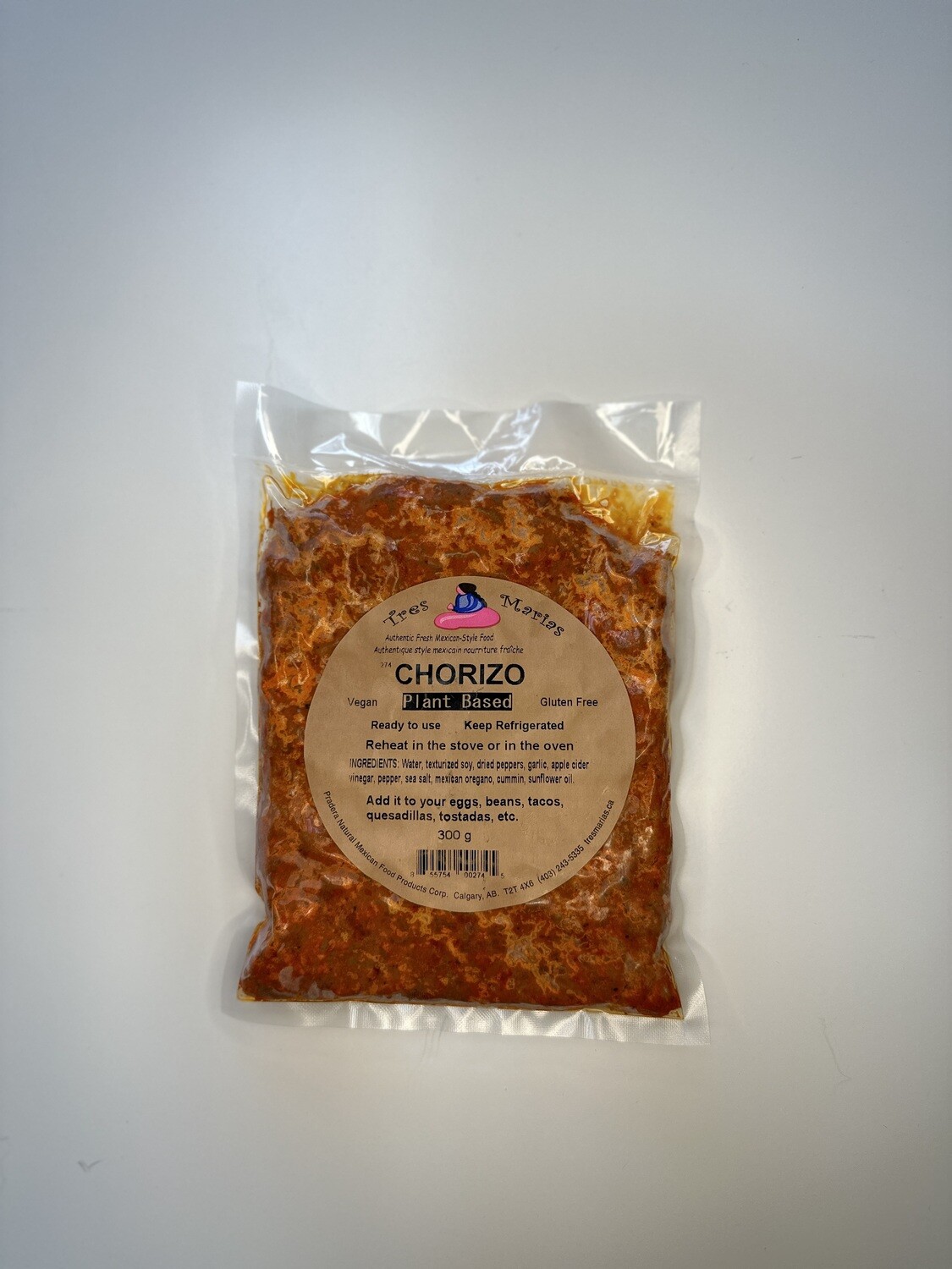 Tres Marias CHORIZO PLANT BASED