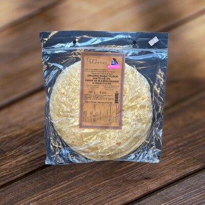 Tres Marias Organic wheat tortillas 10&quot;