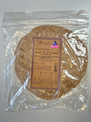 Tres Marias Organic whole wheat tortillas 10&quot;