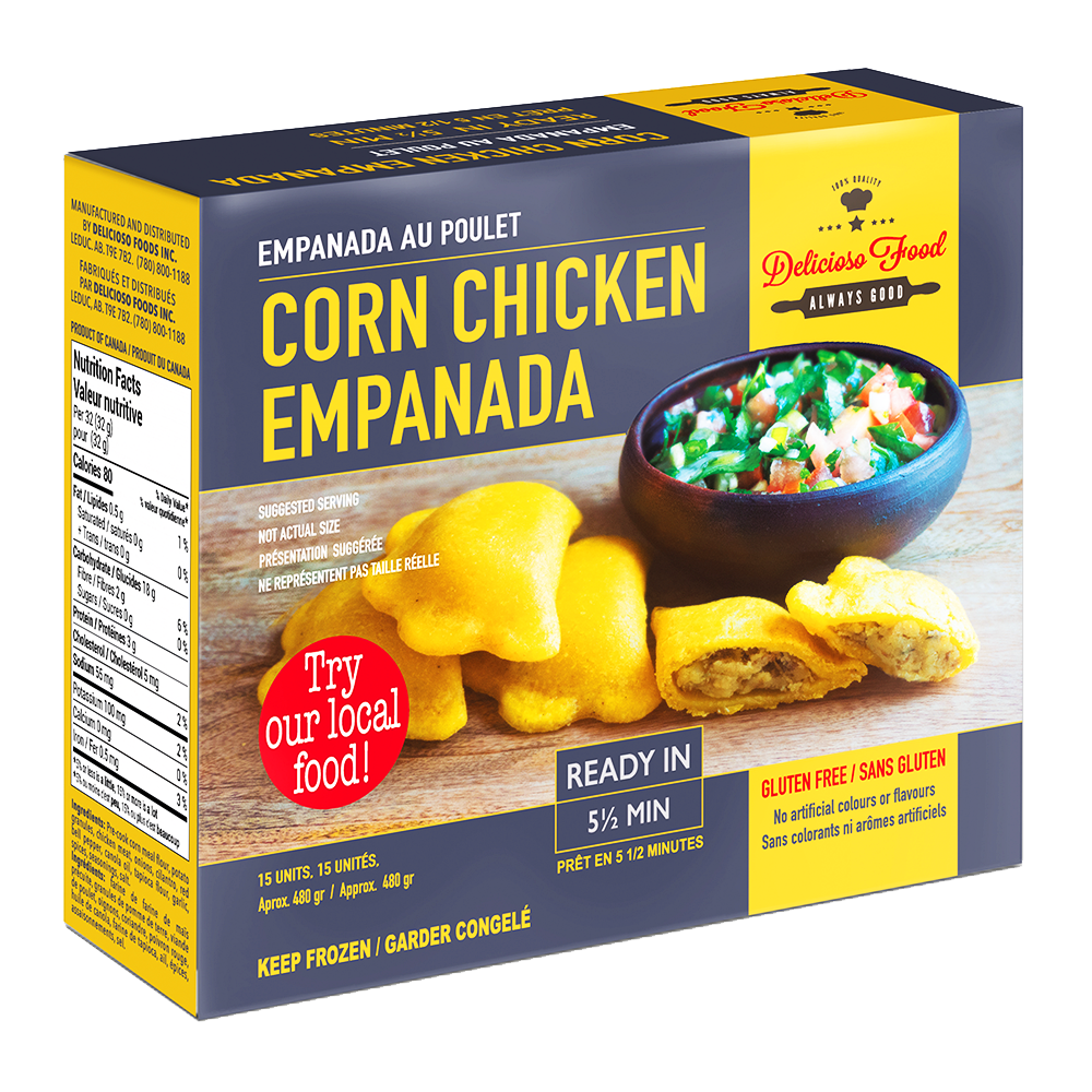 DF empanada corn chicken