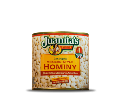 Juanita's hominy S 25oz