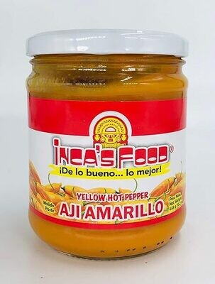 Inca's Food Aji Amarillo(yellow hot pepper) 15.7 oz
