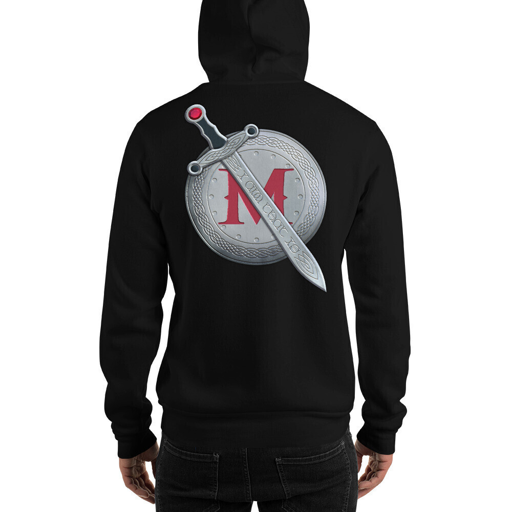 Sword &amp; Shield Hoodie, Color: Black