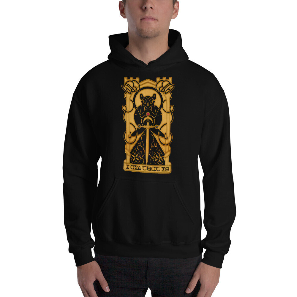 Gilded Tapestry Hoodie, Color: Black