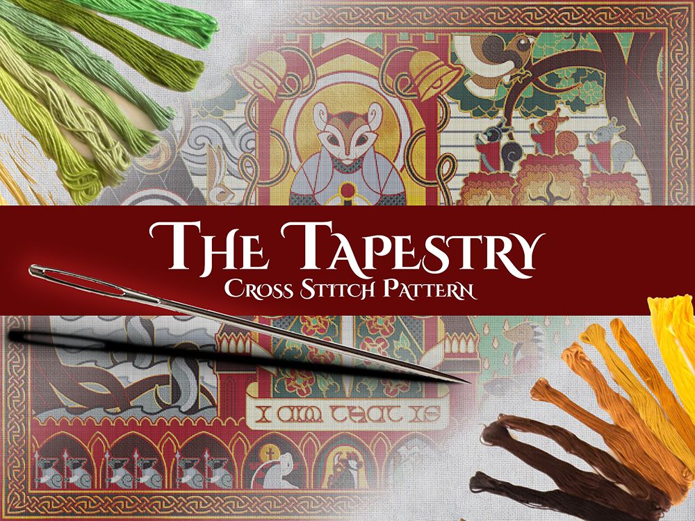The Tapestry - Full-Sized Digital Cross Stitch Pattern - Personal License