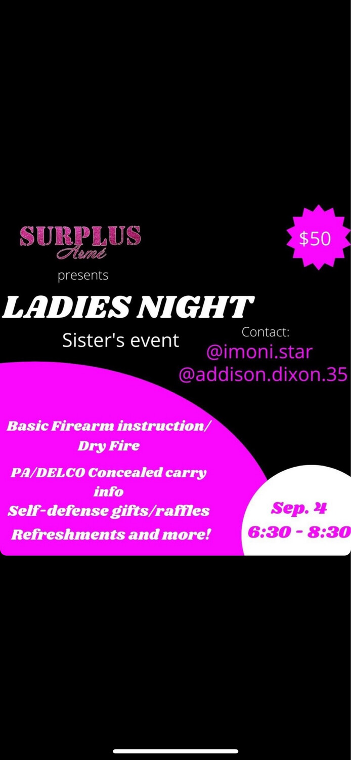 Muslimah’s Ladies Night (Special Edition)