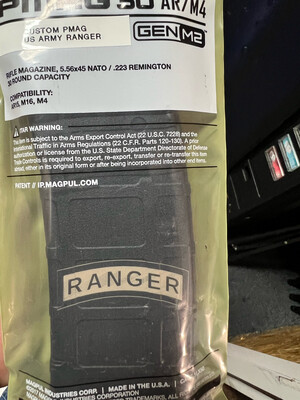 Magpul PMag Military Engraved