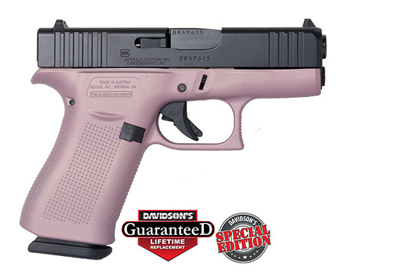 GLOCK G43X APOLLO CUSTOMS PINK CHAMPAGNE